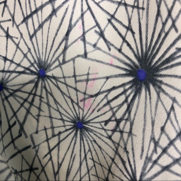 Elizabeth & James Cowl Back Silk Dress - SMALL - Picture 5 of 6